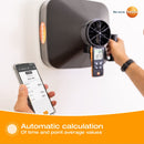 TESTO Propeller Anemometer 417 100 mm with Connection app-TESTO-0563 0417