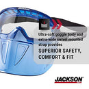 JACKSON SAFETY GPL530 Premium Safety Goggles with detachable Faceshield