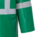 Pioneer V2241940-2XL Chemical Resistant FR Reflective Safety Jacket - Waterproof, Green 2XL