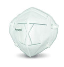 DF300 N95 Flatfold Disposable Respirator- Box of 20, White,One Size Fits All