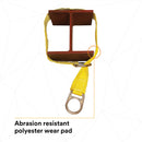 3M DBI-SALA 1003006C Tie Off Adaptor, 6', Pass-Thru Type, with 3" Wear Pad, Yellow