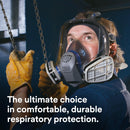 3M Ultimate FX Full Facepiece Reusable Respirator FF-402 Medium, 4 Each Case