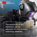 3M Speedglas 08-0100-50iC Welding Helmet with Curved G5-02 ADF, Headband, Cleaning Wipe, and Bag, 1/Case