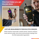 FLIR MR277 Moisture Meter, MSX IR Camera & Hygrometer for Building Inspection