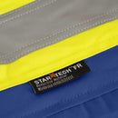 Pioneer Winter CSA Flame Resistant Hi Vis Insulated Work Coverall, Easy Boot Access & Action Back, Royal Blue, 2XL, V2560111-2XL