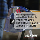 JACKSON SAFETY GPL530 Premium Safety Goggles with detachable Faceshield