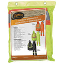 Pioneer Hi Vis Waterproof Lightweight Rainsuit - Work Safety Hooded Jacket and Bib Pants
