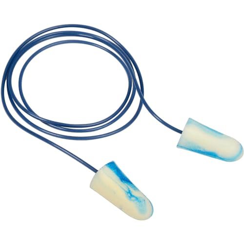 Moldex 6615 SparkPlugs Multi-Color Foam Earplugs Metal Detectable Corded 100 Pairs/Box