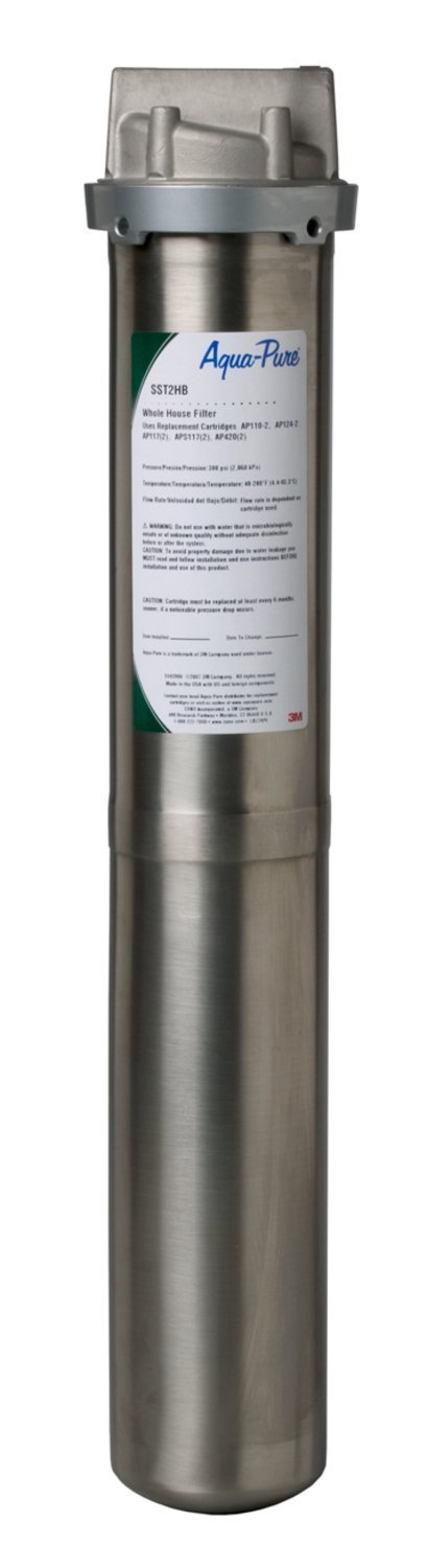PK/2: Aqua Pure 5592010 Stainless Steel Water Filter Housing SST2Hb