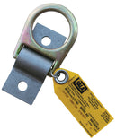 3M DBI-SALA 2101634 D-Ring (Cadmium Plated) W/Anchorage Plate (Raw Steel), Silver/Gold