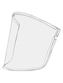 3M 00051131373242 Versaflo Chemical Resistant Polycarbonate Visor, Capacity, Volume, Standard, Clear (Pack of 5)