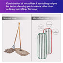 3M 59051 Easy Scrub Express Flat Mop Tool with 16" Pad Holder, High-Gloss Green