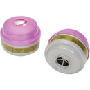 Honeywell 75SCP100L North by Honeywell 75SCP100L-12 Cartridge for Full-Face and Half-Mask Respirators, Defender with P100 Filter (Pack of 2)