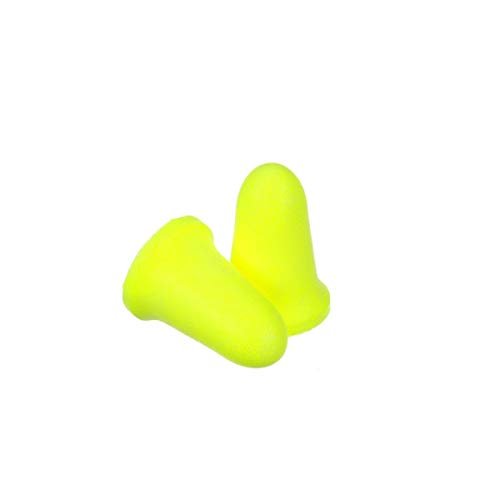 3M E-A-Rsoft FX Uncorded Earplugs, 312-1261, Yellow, 200 Pairs