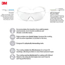 3M™ SecureFit Protective Eyewear, SF202AF-CA, Clear Anti-Fog Lens, Pack of 20