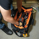 Klein Tools 55469 Tradesman Pro Wide-Open Tool Bag Made of 1680 Ballistic Weave with Molded Bottom and Detachable Shoulder Strap