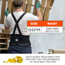 Ergodyne ProFlex 1400UN Back Support Belt, 8.75" Spandex, Universal Size, Fits Waist 28-26 inches