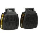 3M Respirator Cartridge, Secure Click D8006 Cartridge for Multi-Gas Vapors, Ammonia, Methylamine or Formaldehyde, NIOSH Approved, Dual-Flow for Greater Breathability and Comfort, One Pair