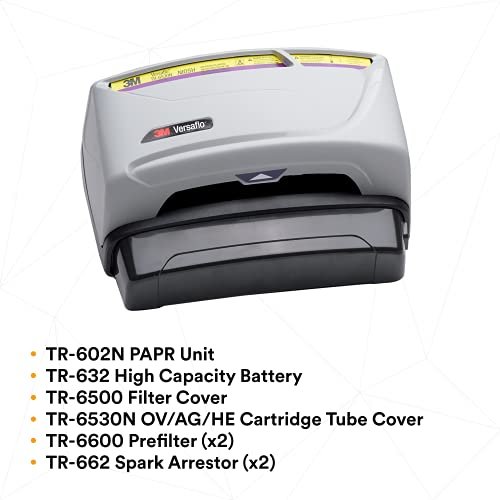 3M Versaflo TR-600-HIK Heavy Industry Powered Air Purifying Respirator Kit. Each