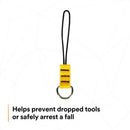 DBI/SALA Python, 1500009,D-Ring Cord W/Loop, Cinches to Tools Weighing Under 5-Pounds, 10-Pack