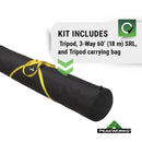 Peakworks Fall Protection V85024 Confined Space Kit - Tripod, 60 ft. SRL and Bag