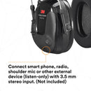 3M PELTOR ProTac III Headset, Black, Headband