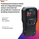 FLIR MR55 - Pin Moisture Meter with Bluetooth for Instant Data Sharing
