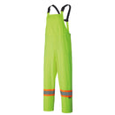 Pioneer Hi Vis Waterproof Lightweight Rainsuit - Work Safety Hooded Jacket and Bib Pants