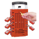 Master Lock 503RED Group Lock Box for Lockout/Tagout, Steel, Red