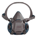 3M 6502 6500 Series Respirator with 4 Point Harness and Bayonet Connection, English, 15.34 fl. oz, Plastic, 8" x 7.2" x 4"