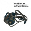 3M Quick Latch Rugged Comfort Half Facepiece Reusable Respirator. Each