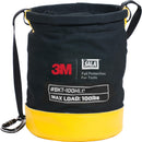 DBI-SALA 1500134 100 lb. Load Rated Hook and Loop Canvas Bucket, Standard, Black