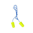 3M E-A-Rsoft Yellow Neons Corded Earplugs Large, Hearing Conservation 311-1251 in Poly Bag Large Size