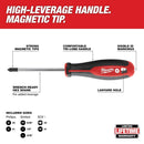 Milwaukee 48-22-2708 8 Piece Screwdriver Set w/ECX