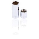 JET 21-Piece 3/8-inch Drive SAE, 6 Point, Ratchet Wrench Chrome Socket Set, 600229