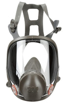 PK/3: 3M Safety 142-6900 Safety Reusable Full Face Mask Respirator, Dark Grey, Large