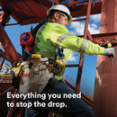 3M DBI-SALA Fall Protection for Tools, 1500003,Attachment Point with Single D-Ring, 05" X 225", On One End for Tools Up to 2 lb.s, 10-Pack