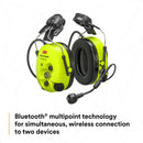 PK/2: 3M PELTOR WS ProTac XPI Headset Hard Hat Attached MT15H7P3EWS6