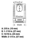 Master Lock 1177D ProSeries Resettable Combination Lock