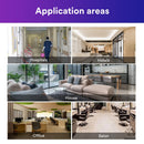 3M 59051 Easy Scrub Express Flat Mop Tool with 16" Pad Holder, High-Gloss Green