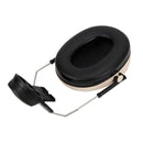 3M Safety H6P3E Ear Muffs, 21DB Hearing Protection Helmet Hat Mounted Earmuffs Ear Defenders for Heavy-Duty Engineering, Foundry, Steel Mills, Mining - Black