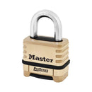 Master Lock 1175D Resettable Brass Combination Padlock