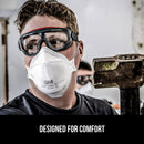 3M Safety Aura Particulate Respirator 9205PH-20-DCCA, 20 Disposable Respirators, White, One Size