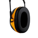 PK/4: 3M X2A Peltor Black and Yellow Model X2A/37271(AAD) Over-The-Head Hearing Conservation Earmuffs, English, 9.6642 fl. oz, Plastic, 5.7" x 4.5" x 8.2"