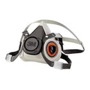 Case/24: 3M Safety 6100 6000 Series Reusable Half Face Mask Respirator, Small