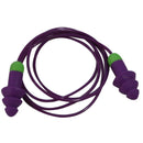 Moldex 6405 Rockets Corded Purple NRR 27 Packed 50 Per Box