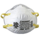 3M Disposable Respirators, Box of 20, Use in Dusty Conditions