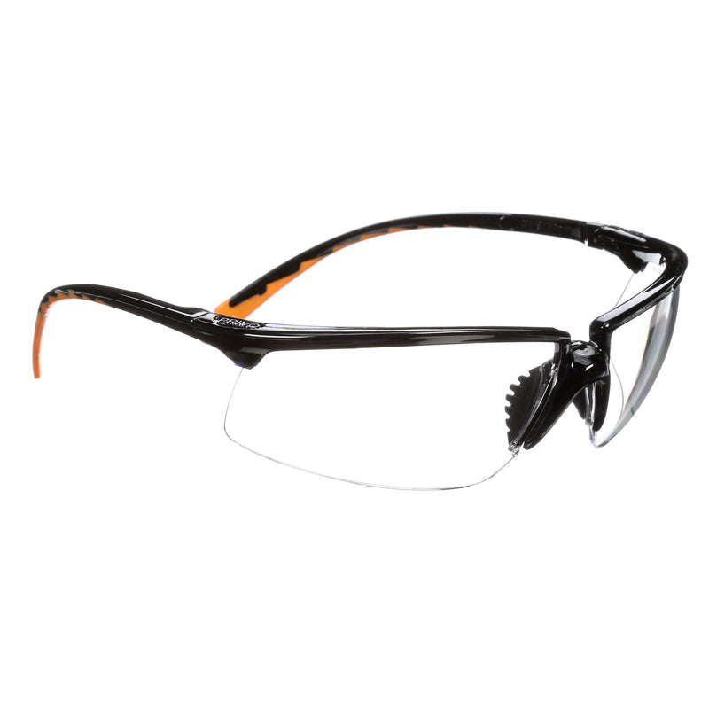 3M Safety Glasses, Privo, 20 Pack, ANSI Z87, Anti-Fog Clear Lens, Black Frame, European Style