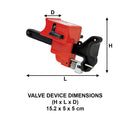 Master Lock S3068 Seal-Tight Handle-On Valve Lockout