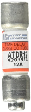 Mersen ATDR12 600V 12A Cc Time Delay Fuse, 10-Pack